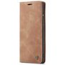 CaseMe 013 Samsung Galaxy A71 Pungetui med Seddelrum - Brun