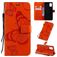 Mobigear Butterfly Samsung Galaxy A51 Etui z klapką typu portfel - Pomarańczowy