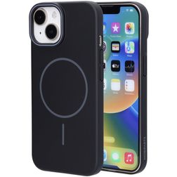 Mobiparts Slim Line iPhone 15 MagSafe Funda Plástico rígido Carcasa - Onyx Black