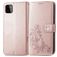 Mobigear Clover Samsung Galaxy A22 5G Funda tipo libro Cartera - Oro rosa