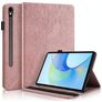Mobigear Tree Samsung Galaxy Tab S10 FE Plus Cover a libro + Portapenna - Oro rosa