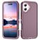 Mobigear Rugged iPhone 17 Plástico rígido Capa traseira Antichoque - Roxo