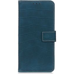 Mobigear Croco Xiaomi Redmi 9C Wallet case - Green