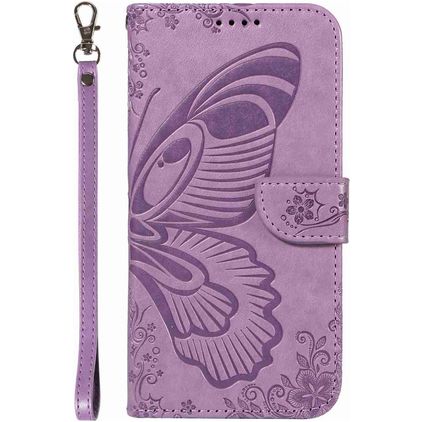 Mobigear Butterfly Xiaomi 13 Ultra Funda tipo libro Cartera - Morado