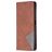 Mobigear Rhombus Slim Xiaomi 11T Wallet case - Brown