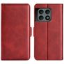 Mobigear Slim Magnet OnePlus 10 Pro Pungetui med Seddelrum - Rød