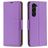 Mobigear Excellent Samsung Galaxy S23 Plus Funda tipo libro Cartera - Morado