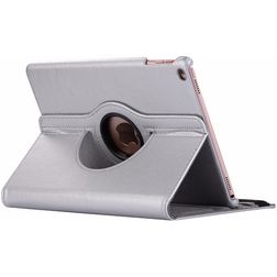 Mobigear DuoStand iPad Mini 5 (2019) Kääntyvä Lompakkokotelo - Hopea