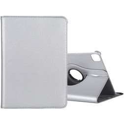Mobigear DuoStand iPad Pro 12,9 polegadas (2022) Capa livro rotativa - Prateado