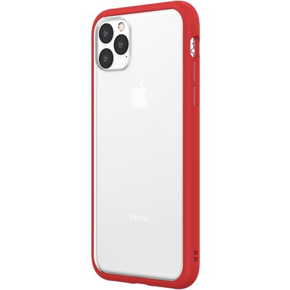 Rhinoshield MOD NX iPhone 11 Pro Max Hard Case Back cover Shockproof - Clear / Red