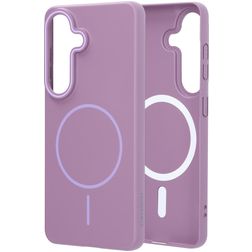 Mobiparts Slim Line Samsung Galaxy S26 MagSafe Hårdt Bagsidecover - Imperial Purple