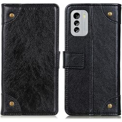 Mobigear Ranch Nokia G60 5G Cover a libro portafoglio - Nero