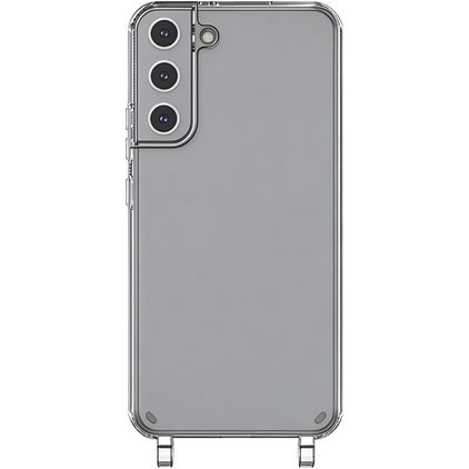 Mobigear Mix & Match Transparente Samsung Galaxy S22 Plus TPU flexível Capa com cordão - Transparente