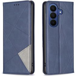 Mobigear Rhombus Slim Samsung Galaxy A37 Plånboksfodral - Blå