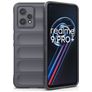 Mobigear Bumpy Realme 9 Pro Plus Elastyczne TPU Etui plecki - Grafitowy