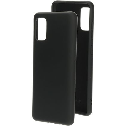 Mobiparts Samsung Galaxy A41 Silicone Capa traseira - Preto