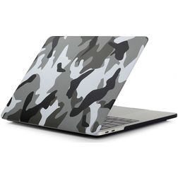 Mobigear Design MacBook Air 13 cali (2018-2020) Etui Hardshell - Obudowa ochronna na laptopa MacBook - Urban Camauflage - Model A1932 / A2179 / A2337