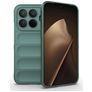 Mobigear Bumpy Xiaomi 15T Pro Flexibel TPU Skal - Mörkgrön