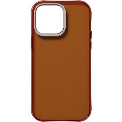 Nudient Form iPhone 14 Pro Max Hardcase Back cover Antiurto - Marrone