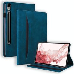 Mobigear Folio Samsung Galaxy Tab S10 FE Plus Cover a libro - Blu
