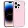 Mobigear Crystal iPhone 14 Pro Max Tvrdý plast Zadní kryt - Růžová