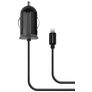 Mobiparts Carregador de isqueiro Apple Lightning 1 m 2,4A - Preto
