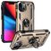 Mobigear Armor Ring iPhone 14 Hardcase Back cover Antiurto con anello - Oro