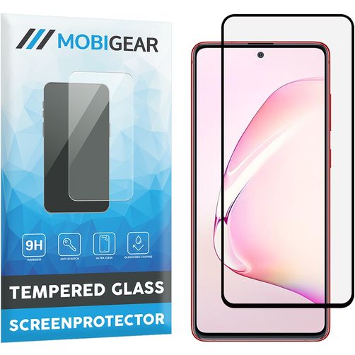 Mobigear Premium Samsung Galaxy Note 10 Lite Vidro temperado Película de ecrã - Compatível com capas - Preto