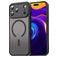 Mobigear Shockproof iPhone 18 Pro MagSafe Funda Plástico rígido Carcasa - Negro