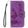 Mobigear Butterfly Samsung Galaxy S8 Capa livro Carteira - Roxo