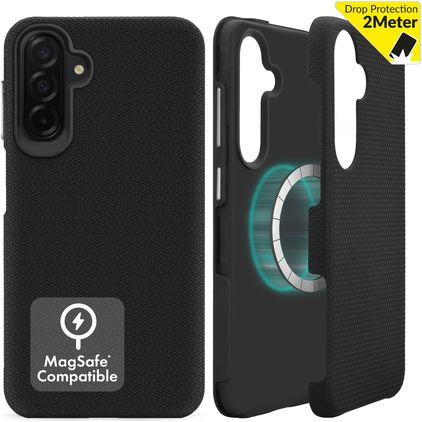 My Style Magsafe Tough Samsung Galaxy A26 Fodral Hårdplast Skal Stötsäkert - Svart