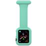 Mobigear Clip Case Spilla da infermiera Apple Watch Cinturino Spilla - 46/45/44 mm - Verde menta