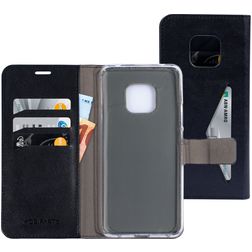 Mobiparts Classic Wallet Huawei Mate 20 Pro Cover a libro portafoglio - Nero