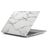 Mobigear Marble MacBook Pro 14 polegadas (2021-2026) Capa rígida para MacBook - Branco - Modelo A2442 / A2779 / A2918 / A2992 / A3401 / A3112 / A3434 / A3427 / A3426