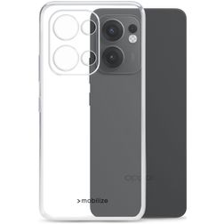 Mobilize Gelly Transparente OPPO Reno 13F TPU flexible Carcasa - Transparente