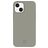 Valenta Snap Luxe iPhone 13 Mini Piel auténtica Carcasa - Gris
