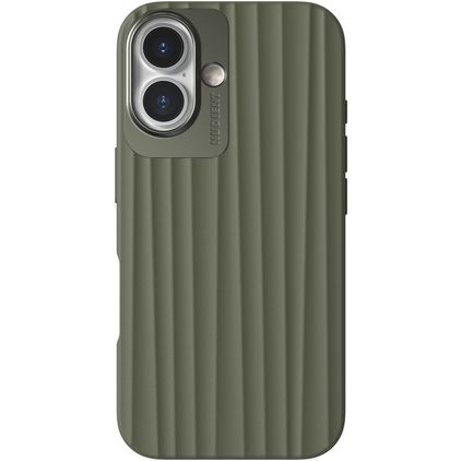 Nudient Bold iPhone 16 MagSafe Hardcase Back cover - Olive Green