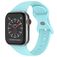 Mobigear Sport Dual Pasek Silikon do Apple Watch Zapięcie na bolczyk - 49/46/45/44 mm - Błękitny