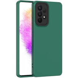 Mobigear Colors Samsung Galaxy A73 TPU flexível Capa traseira - Verde