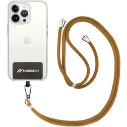 Mobigear Lanyard Cordón para móvil universal ajustable - Marrón
