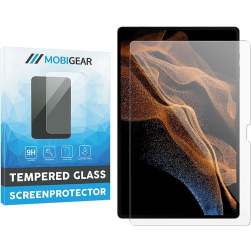 Mobigear Samsung Galaxy Tab S8 Ultra Vidro temperado Película de ecrã - Compatível com capas