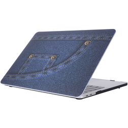Mobigear Denim MacBook Pro 15 pollici (2016-2019) Cover rigida per MacBook - Model 4 - Modello A1707 / A1990