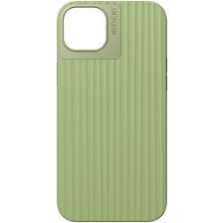 Nudient Bold iPhone 14 Plus Kova Suojakuori - Leafy Green