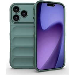 Mobigear Bumpy iPhone 17 Pro Flexible TPU Back cover - Green