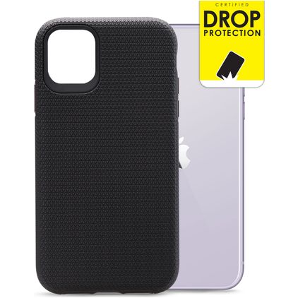 My Style Tough iPhone 11 Hardcase Etui plecki Wstrząsoodporne - Czarny