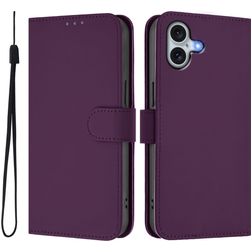 Mobigear Urban Wallet iPhone 16 Plus Capa livro Carteira - Roxo