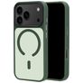 Mobiparts Hardcover iPhone 18 Pro MagSafe Hardcase Etui plecki - Satin Green