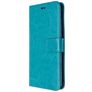 Mobigear Wallet Samsung Galaxy A51 Cover a libro portafoglio - Turchese