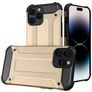 Mobigear Outdoor iPhone 14 Pro Max Plástico rígido Capa traseira Antichoque - Dourado