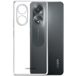 Mobilize Gelly Clear OPPO A58 4G Elastyczne TPU Etui plecki - Przezroczysty